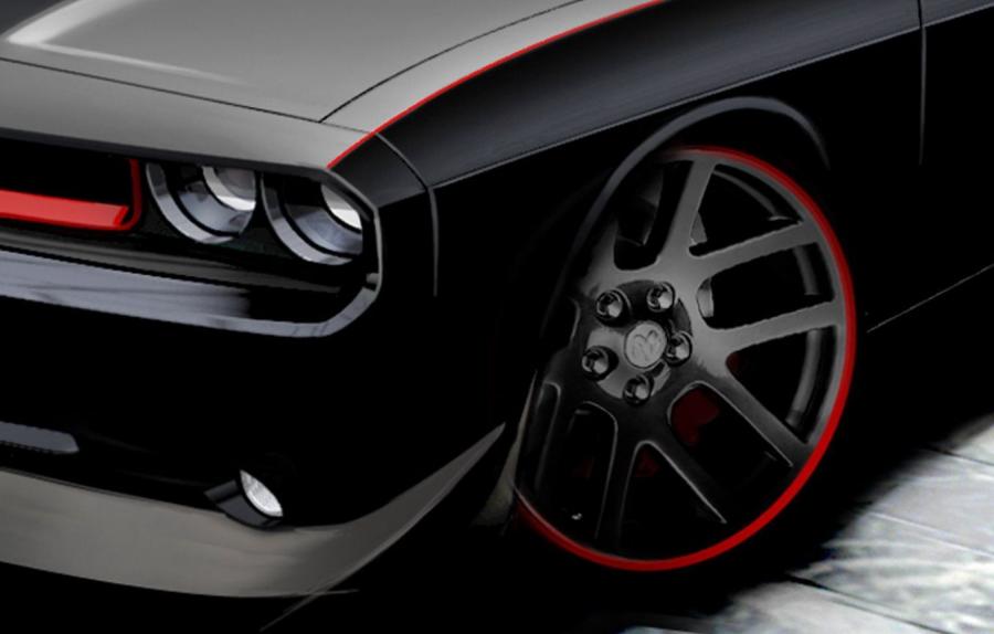  Dodge Challenger Blacktop Concept 2009 года  (фото 2 из 6)